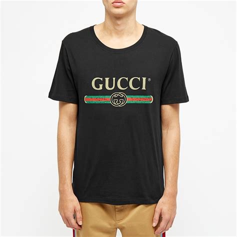 gucci shirt with writing on it fake|vintage gucci logo t shirt.